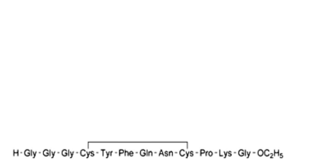 J. [12-glycine]terlipressin ethyl ester,