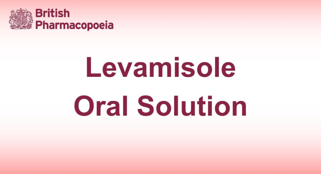 Levamisole Oral Solution