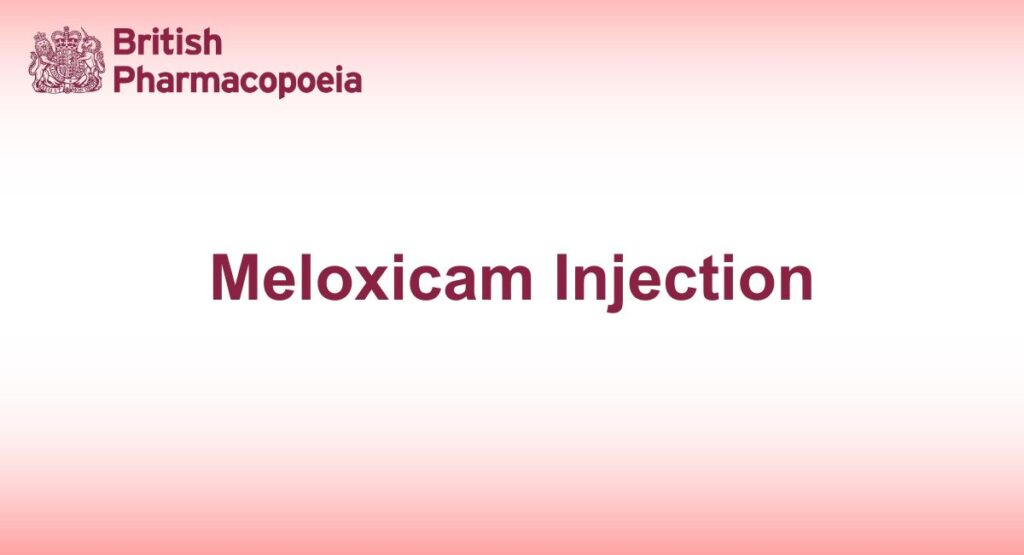 Meloxicam Injection
