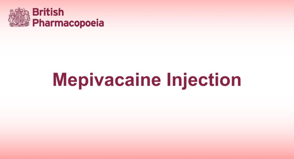 Mepivacaine Injection
