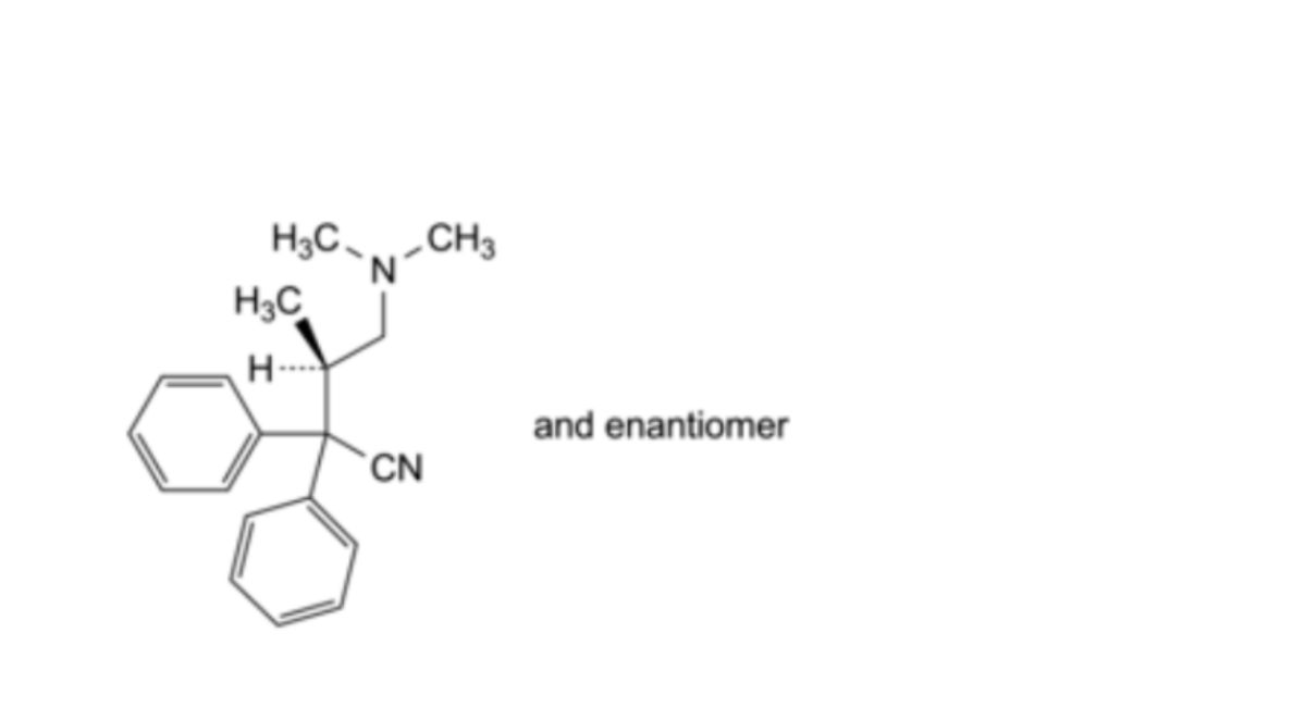 (3RS)-4-(dimethylamino)-3-methyl-2,2-diphenylbutanenitrile (isodidiavalo)