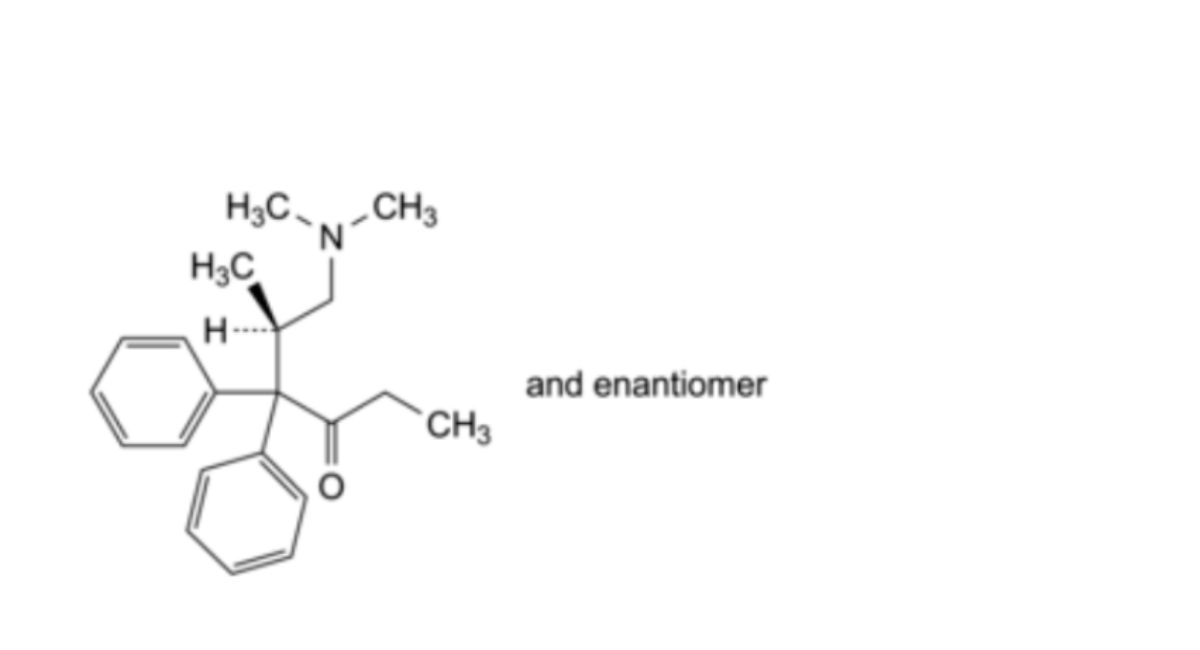 (5RS)-6-(dimethylamino)-5-methyl-4,4-diphenylhexan-3-one (isomethadone)