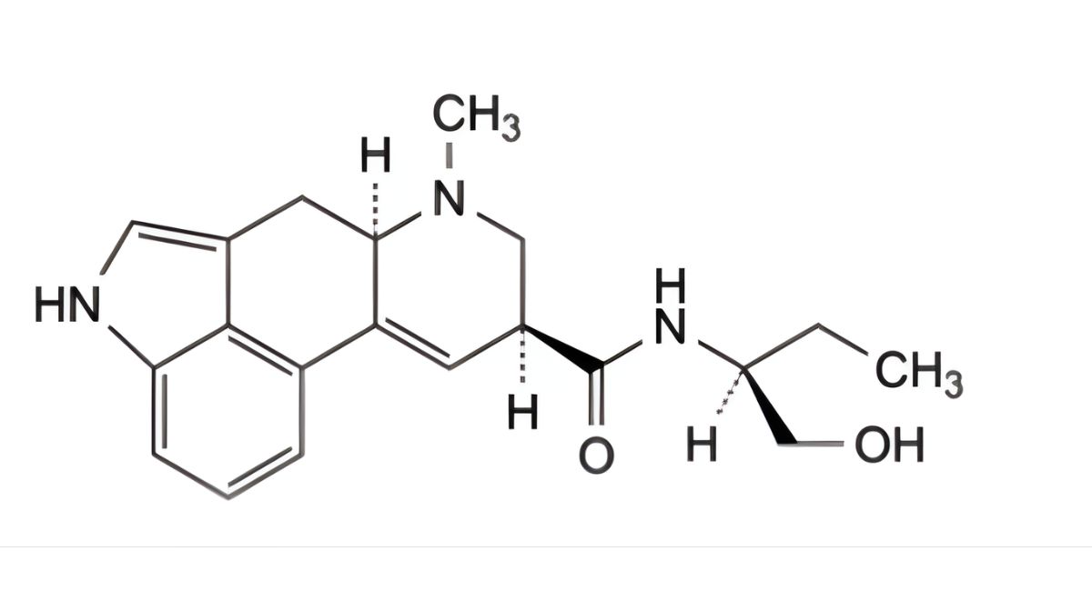 H. (6aR,9S)-N-[(1S)-1-(hydroxymethyl)propyl]-7-methyl-4,6,6a,7,8,9-hexahydroindolo[4,3-fg]quinoline-9- carboxamide (methylergometrinine),