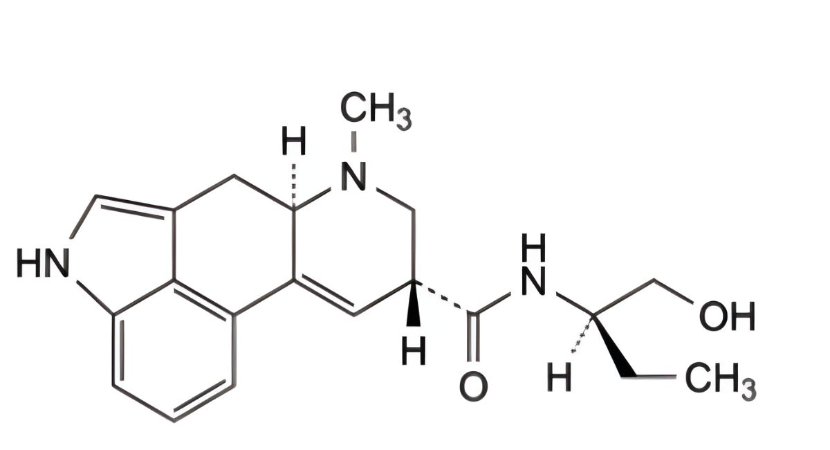 I. (6aR,9R)-N-[(1R)-1-(hydroxymethyl)propyl]-7-methyl-4,6,6a,7,8,9-hexahydroindolo[4,3-fg]quinoline-9- carboxamide (1′-epi-methylergometrine).
