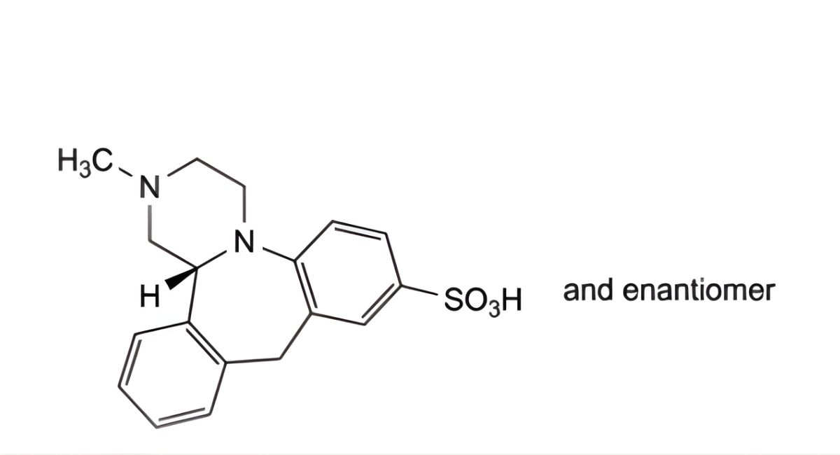 B. (14bRS)-2-methyl-1,2,3,4,10,14b-hexahydrodibenzo[c,f]pyrazino[1,2-a]azepine-8-sulfonic acid, ​
