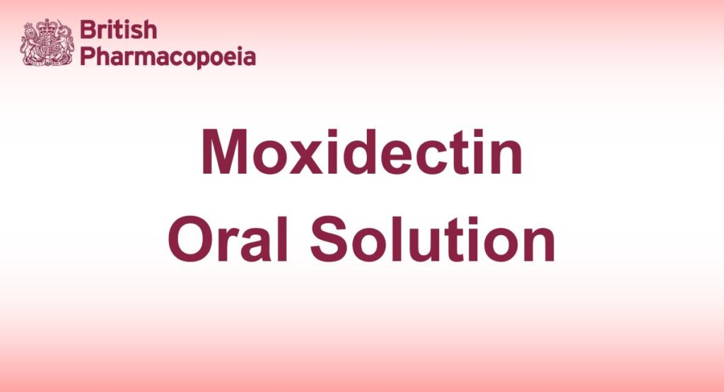 Moxidectin Oral Solution