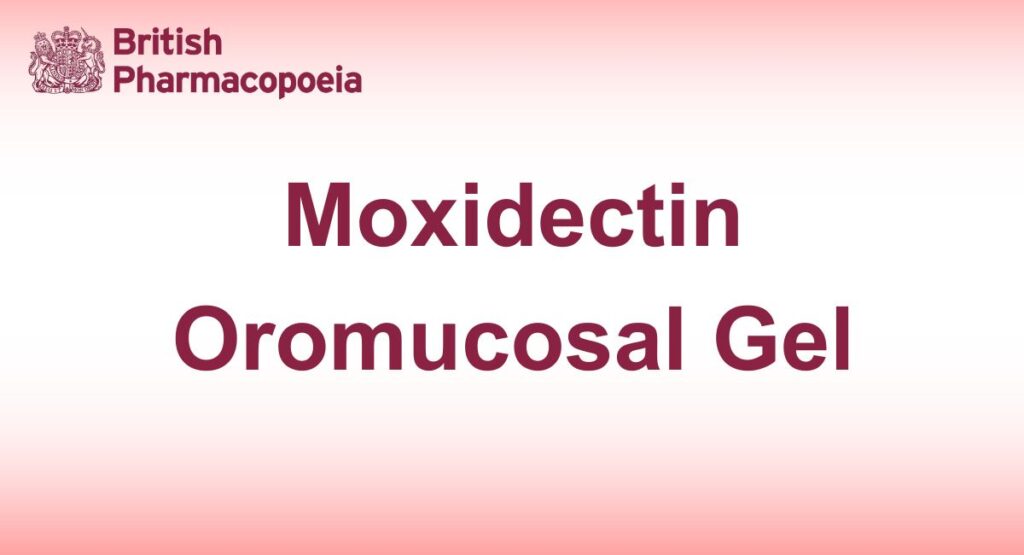 Moxidectin Oromucosal Gel