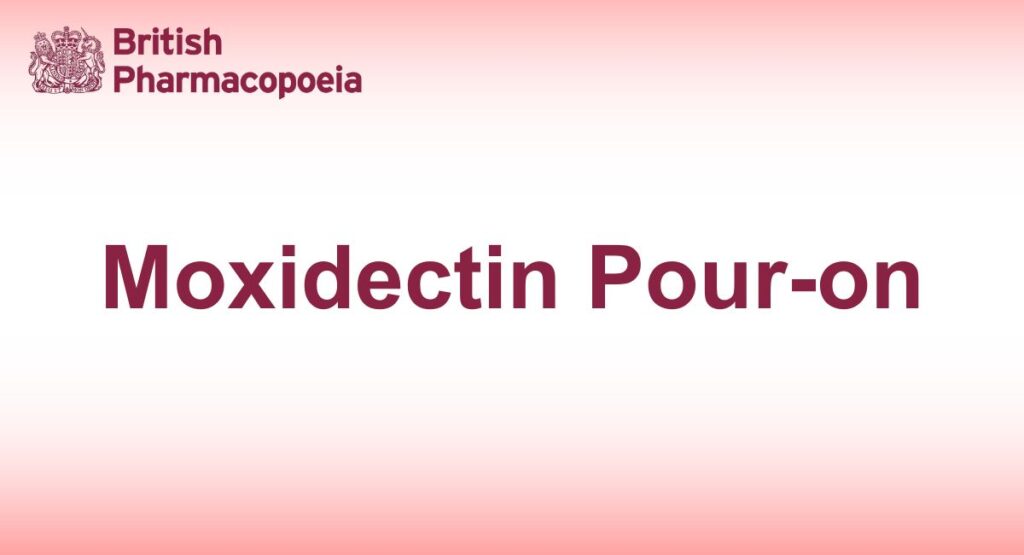 Moxidectin Pour-on