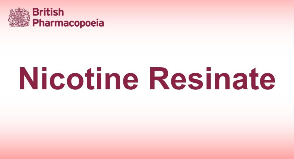 Nicotine Resinate