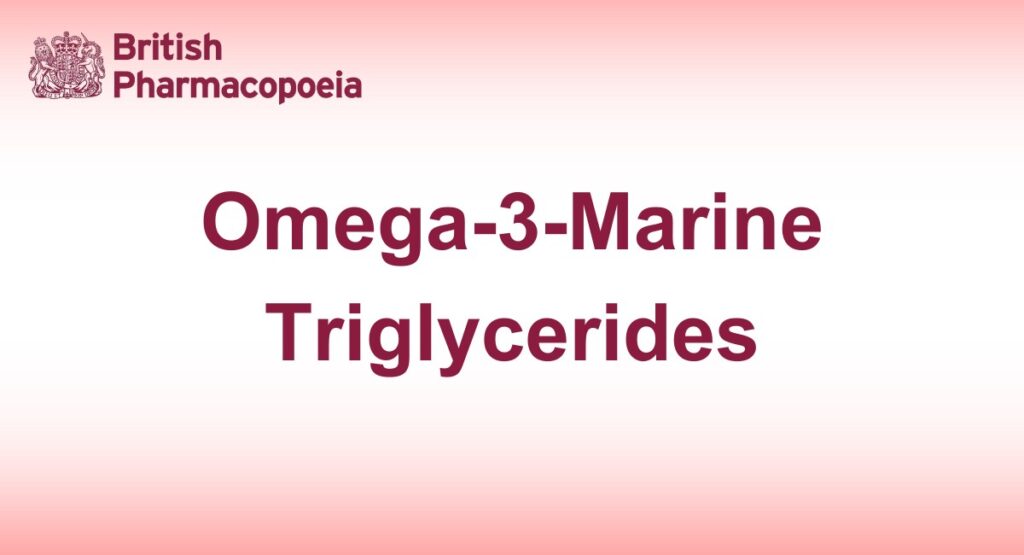Omega-3-Marine Triglycerides