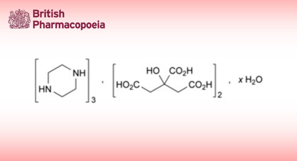 Piperazine Citrate