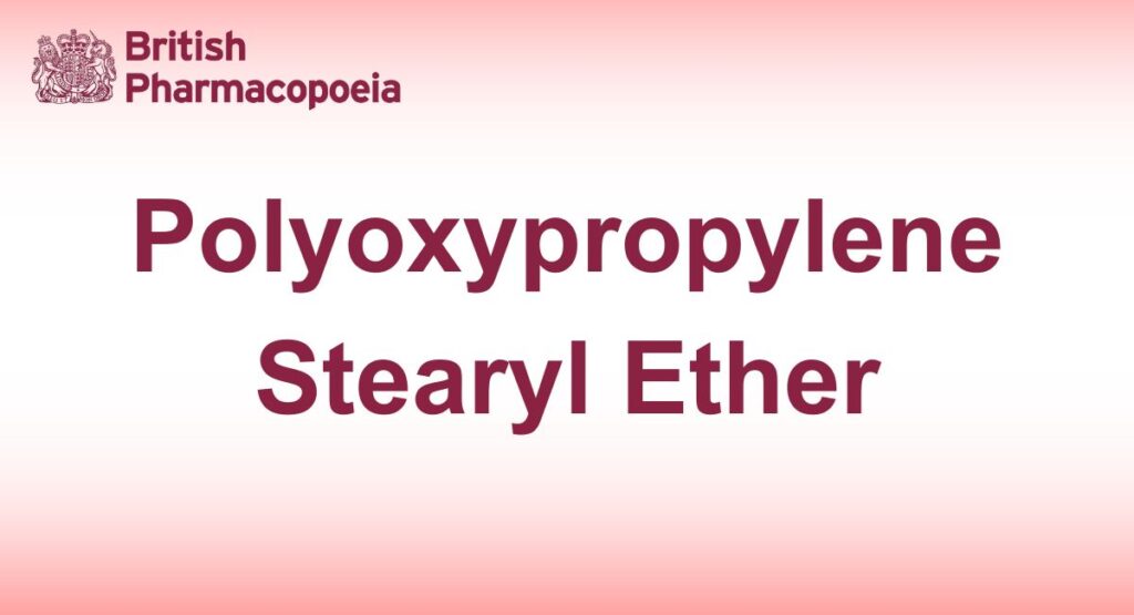 Polyoxypropylene Stearyl Ether