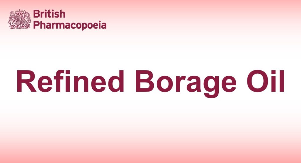 Refined Borage Oil