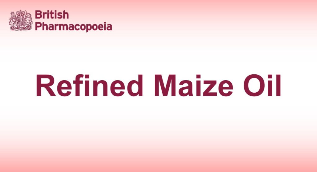 Refined Maize Oil