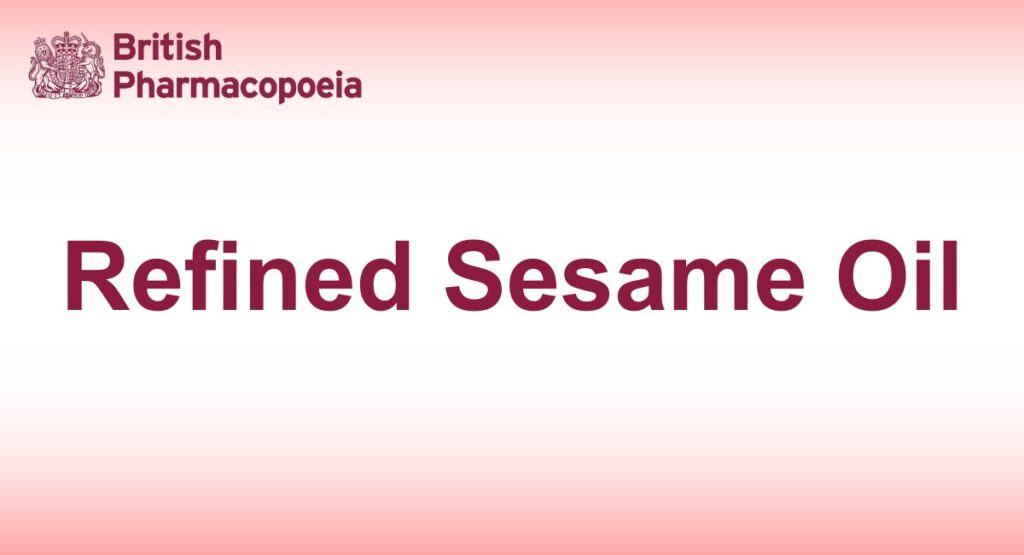 Refined Sesame Oil