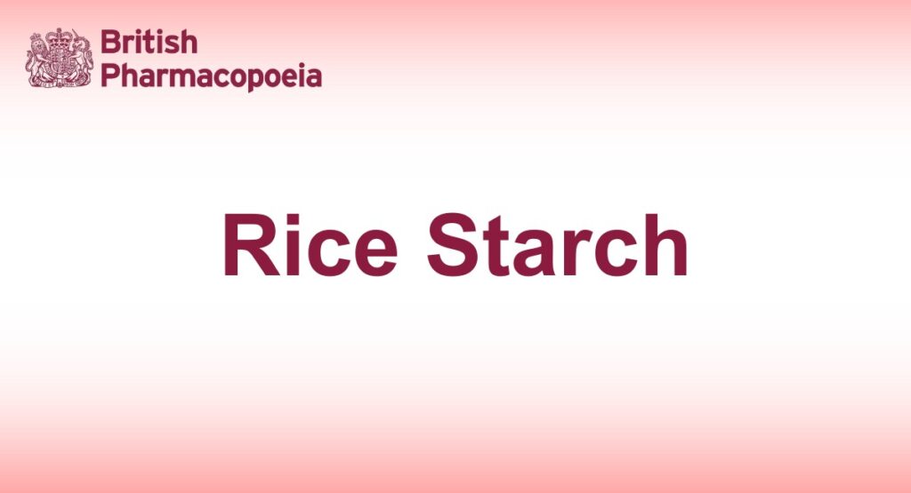 Rice Starch
