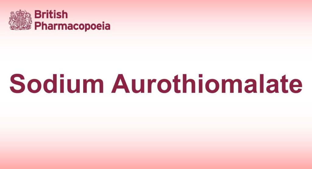 Sodium Aurothiomalate