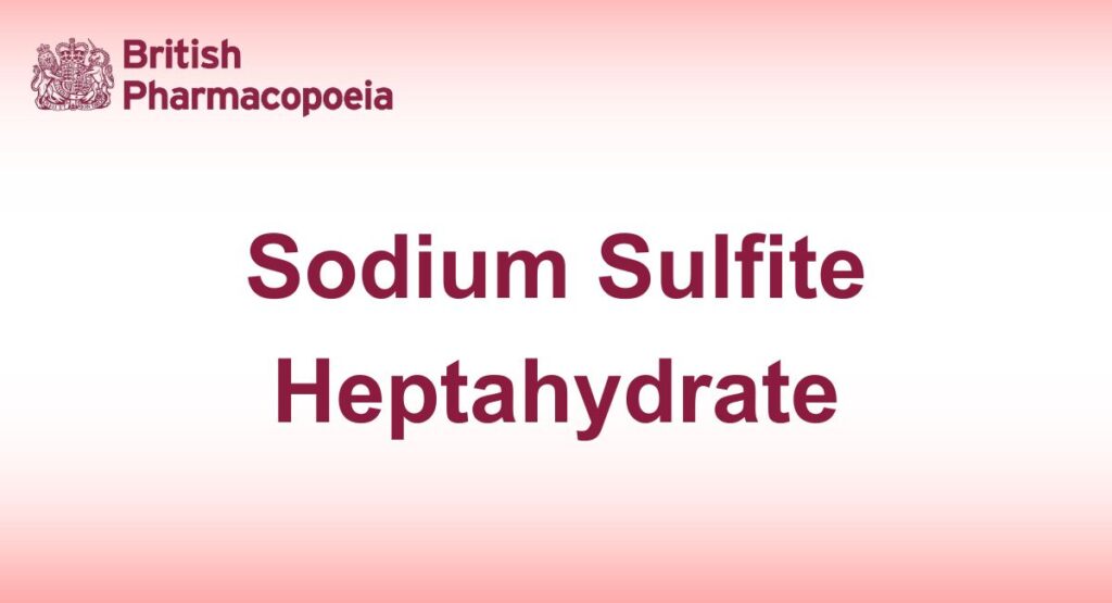 Sodium Sulfite Heptahydrate