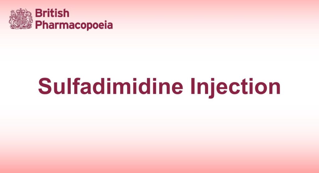 Sulfadimidine Injection