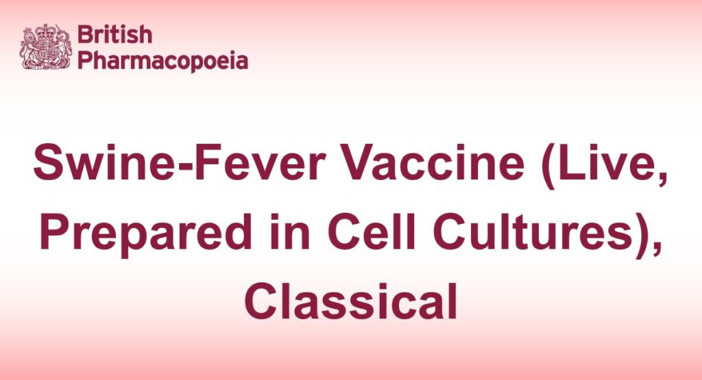 Classical swine-fever vaccine