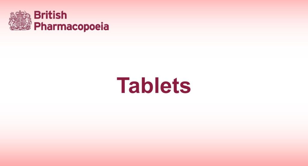 Tablets