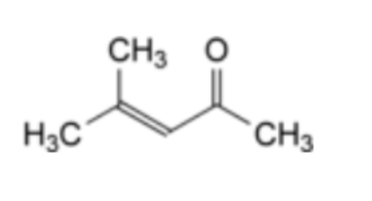 A. 4-methylpent-3-en-2-one (mesityl oxide).