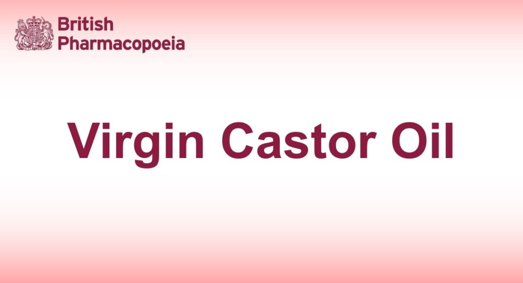 Virgin Castor Oil