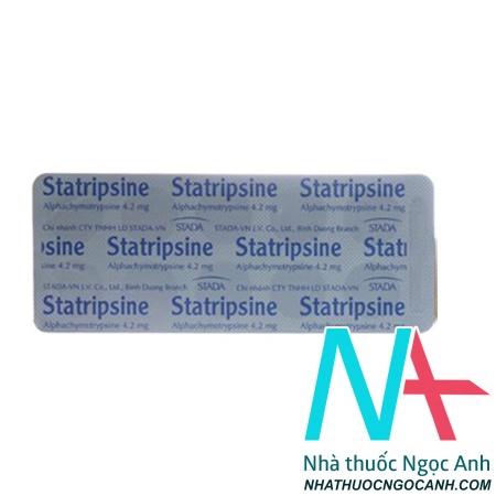 Statripsine có tác dụng gì