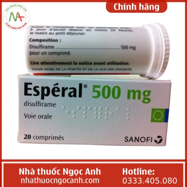 Hộp thuốc Esperal 500mg