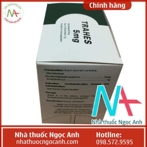 hộp TRAHES 5mg