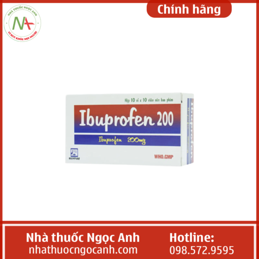 Tác dụng của Ibuprofen