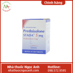 Mô tả sản phẩm thuốc Prednisolon Stada 5mg