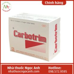 Hình ảnh hộp thuốc Carbotrim