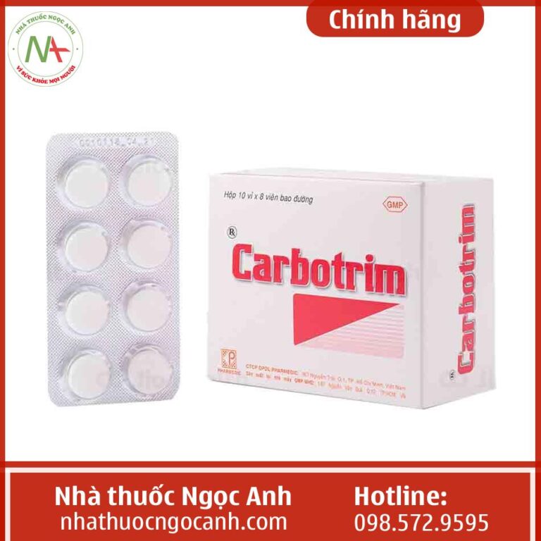 Thuốc Carbotrim mua ở đâu chính hãng?