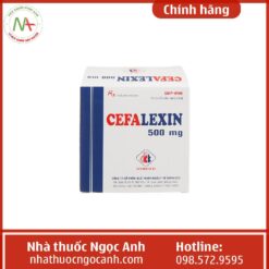 Thuốc Cefalexin 500mg