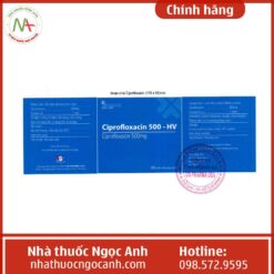 Thuốc Ciprofloxacin 500 - HV