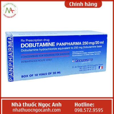 Dobutamine Panpharma 250mg/20ml là thuốc gì?