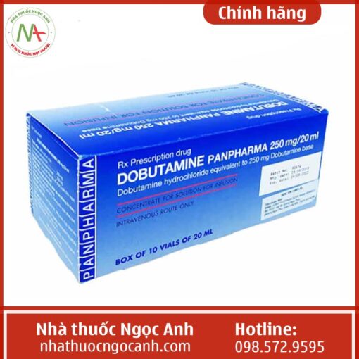 Thuốc Dobutamine Panpharma 250mg/20ml mua ở đâu uy tín?