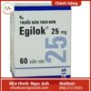 Số đăng kí của Thuốc Egilok 25mg