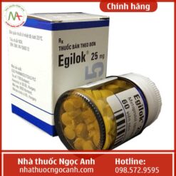 Liều dùng của Thuốc Egilok 25mg