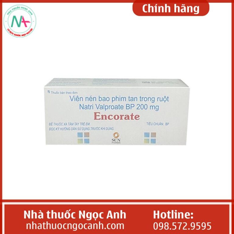 Thuốc  Encorate 200 có tác dụng gì