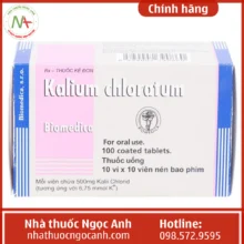 Hộp thuốc Kalium Chloratum
