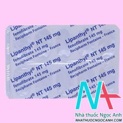 Vỉ thuốc Lipanthyl NT 145mg