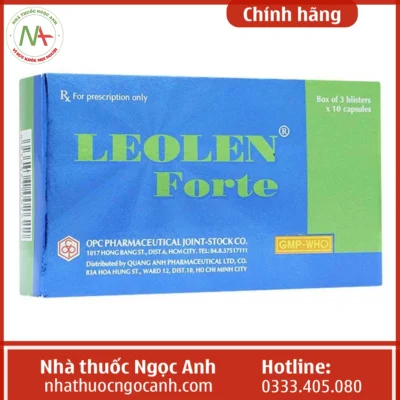 Hộp thuốc Leolen Forte