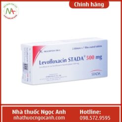 Tác dụng của thuốc Levofloxacin STADA 500