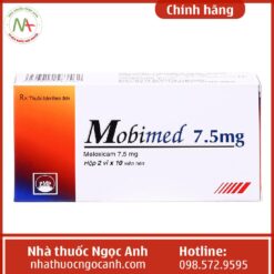 Hình ảnh hộp thuốc Mobimed 7,5mg