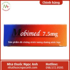 Hình ảnh hộp thuốc Mobimed 7,5mg