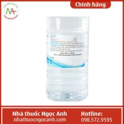 Nước muối sinh lý Natri clorid 0.9% 500ml FT Pharma