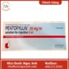 Thuốc Pentofyllin 20mg/ml là thuốc gì? 75x75px