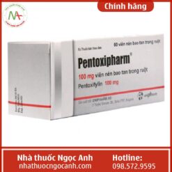 Công dụng Vỉ thuốc Pentoxipharm 100mg